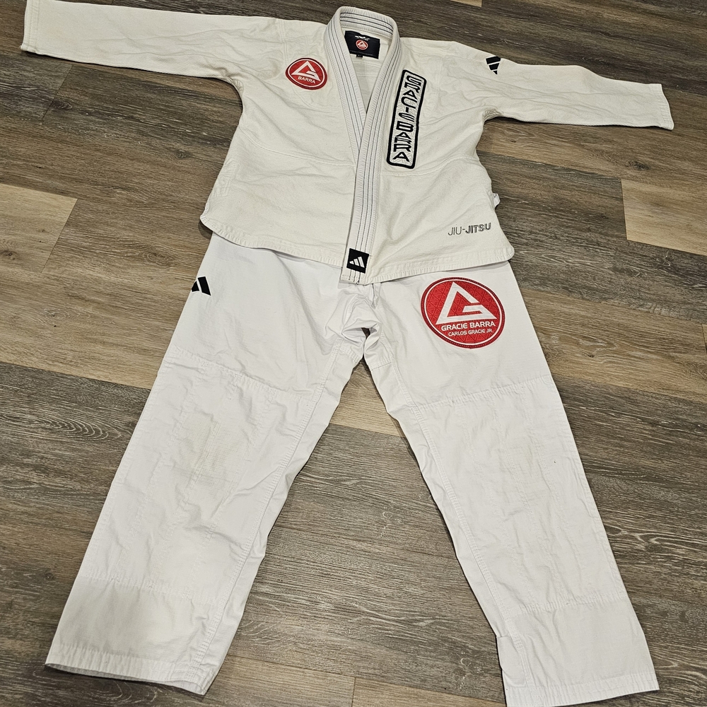 Gracie Barra- GB x Adidas Pro Lite Comp Team Kimono (F4- equivalent to size A3)